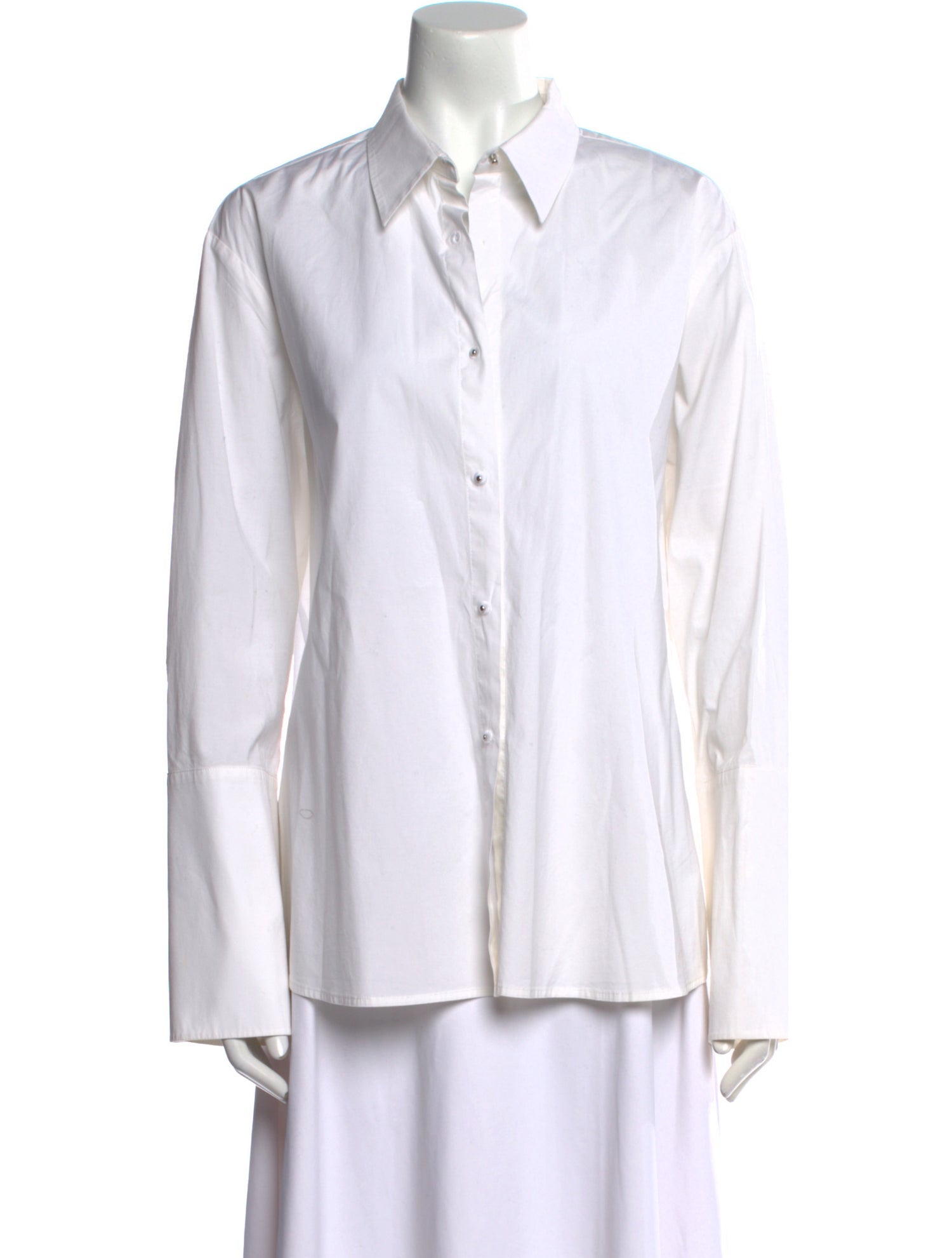Misha Nonoo Long Sleeve Button-Up Top