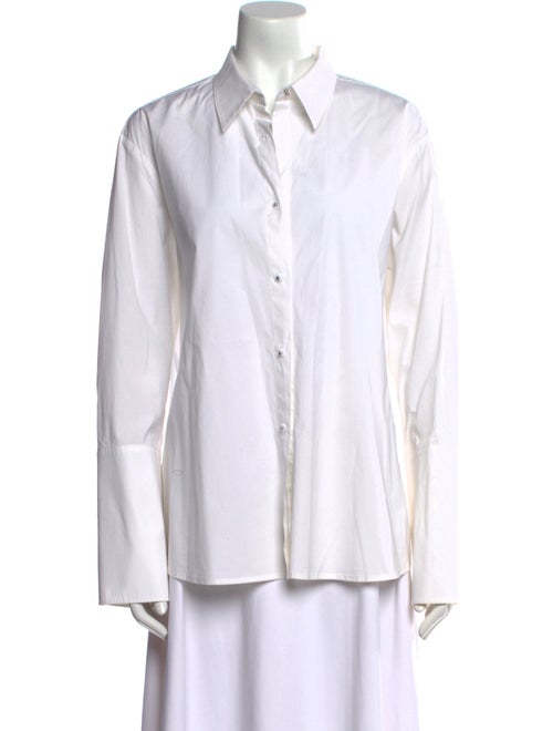 Misha Nonoo Long Sleeve Button-Up Top