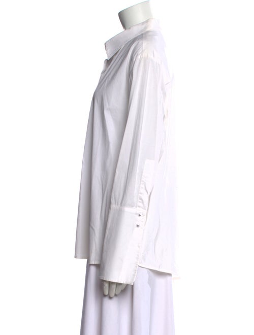 Misha Nonoo Long Sleeve Button-Up Top