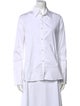 Misha Nonoo Long Sleeve Button-Up Top