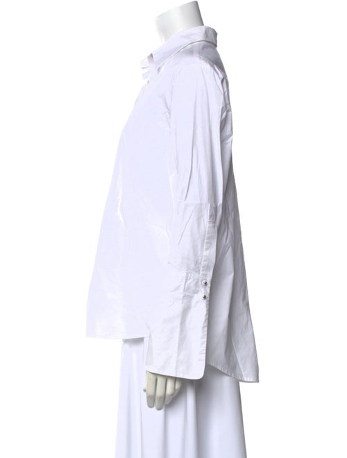 Misha Nonoo Long Sleeve Button-Up Top