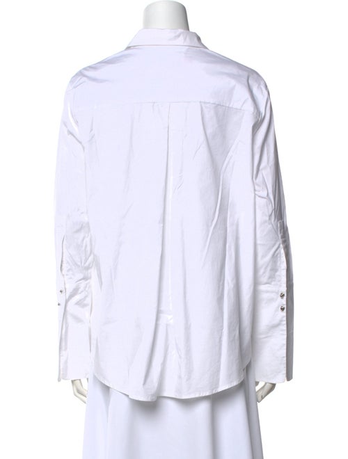 Misha Nonoo Long Sleeve Button-Up Top