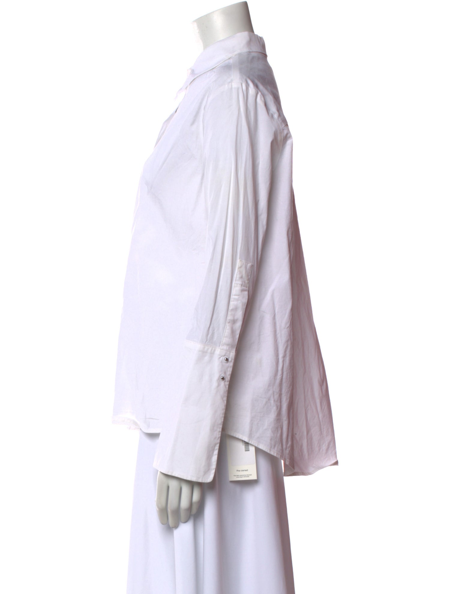 Misha Nonoo Long Sleeve Button-Up Top