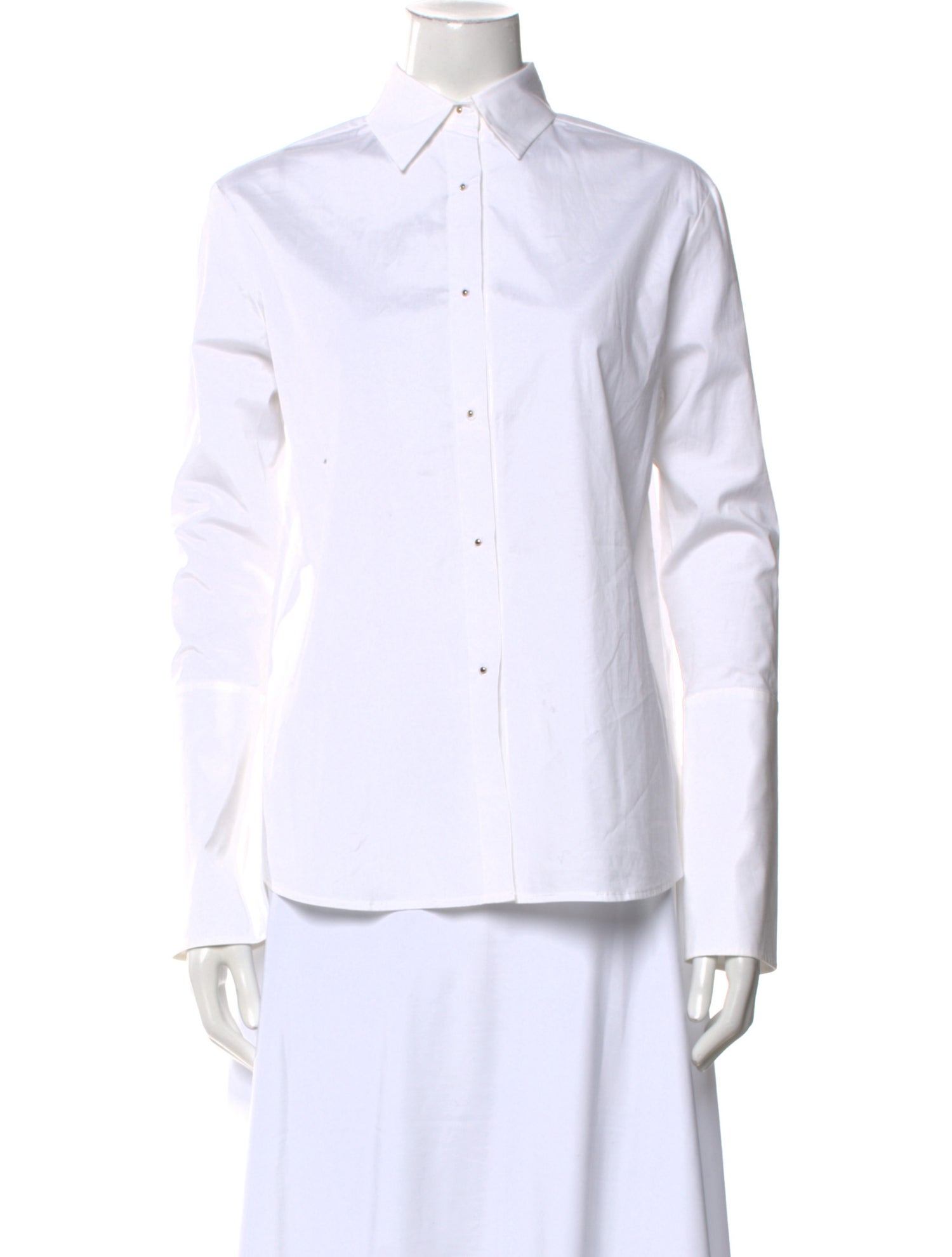 Misha Nonoo Long Sleeve Button-Up Top