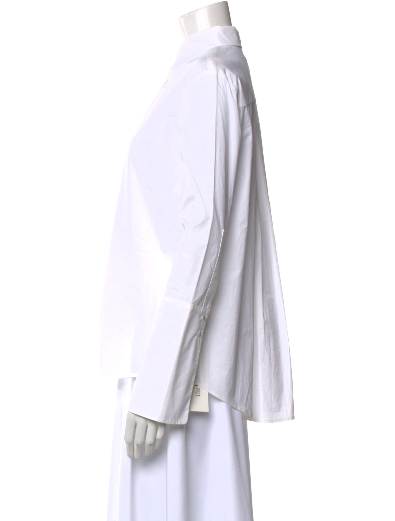 Misha Nonoo Long Sleeve Button-Up Top