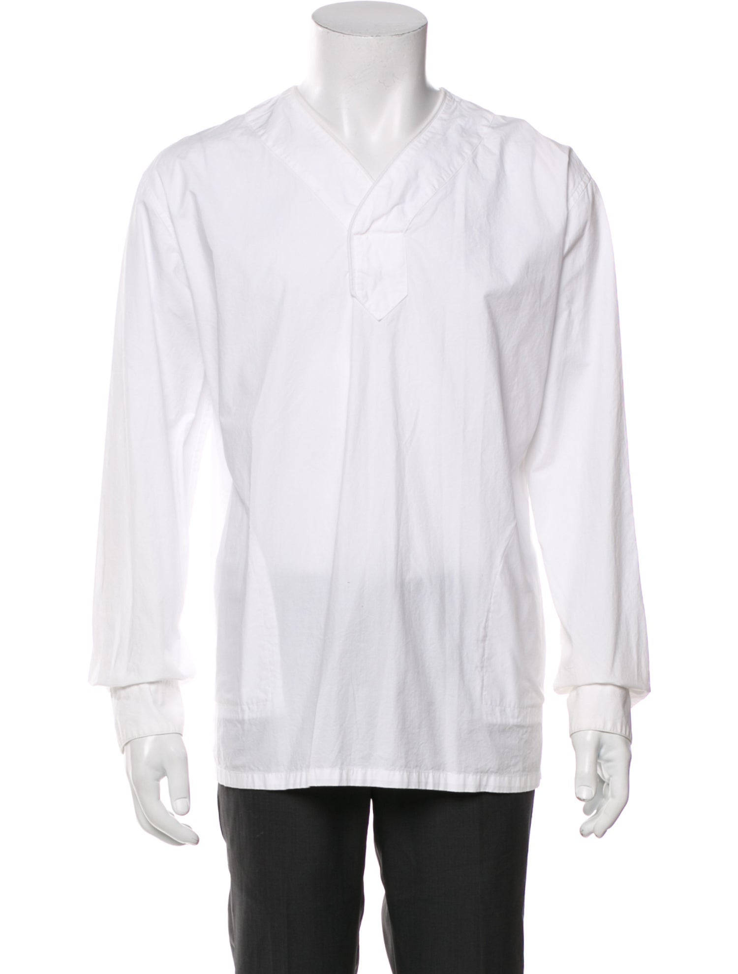 Maiden Noir V-Neck Long Sleeve Henley