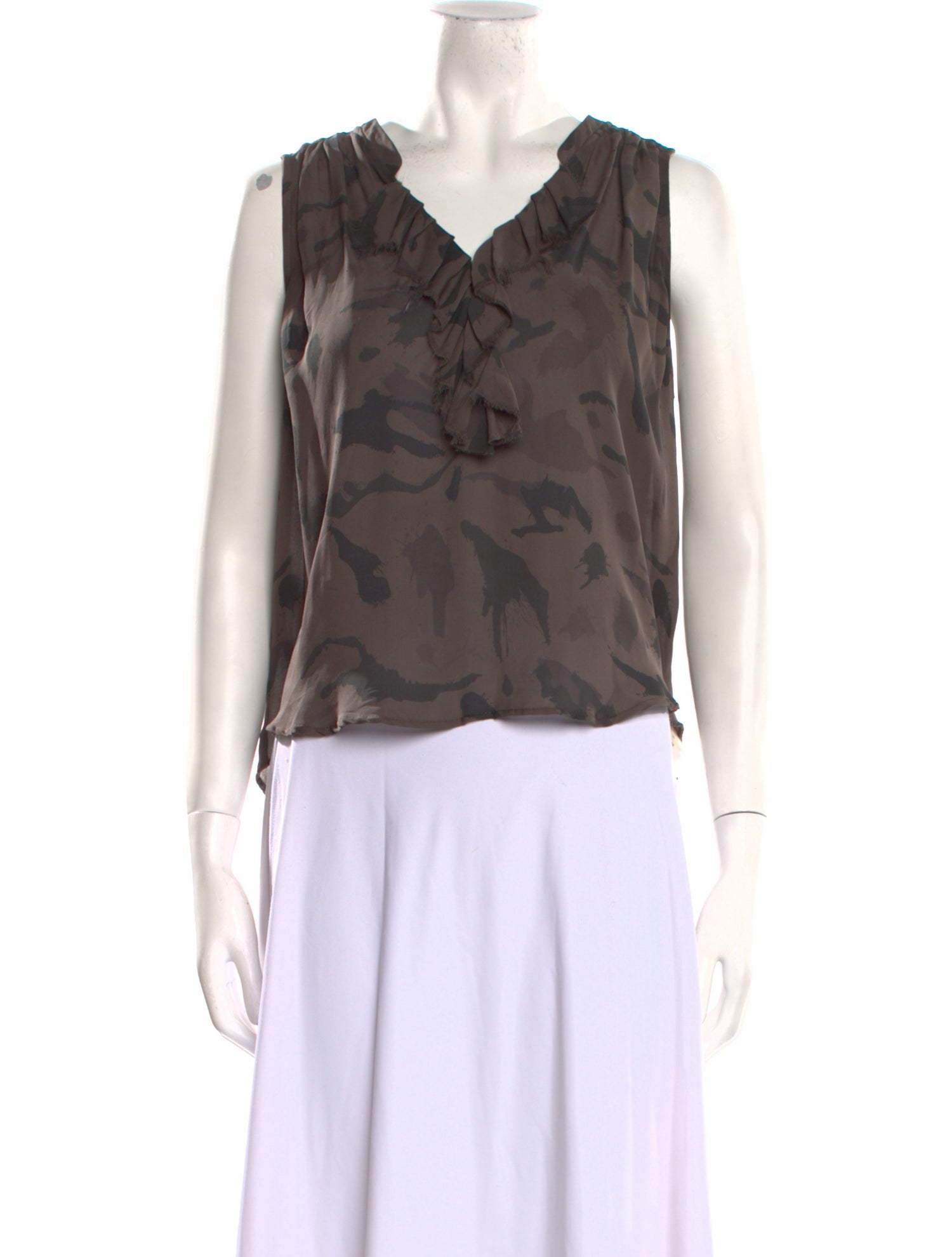 Minnie Rose Cashmere V-Neck Sweater