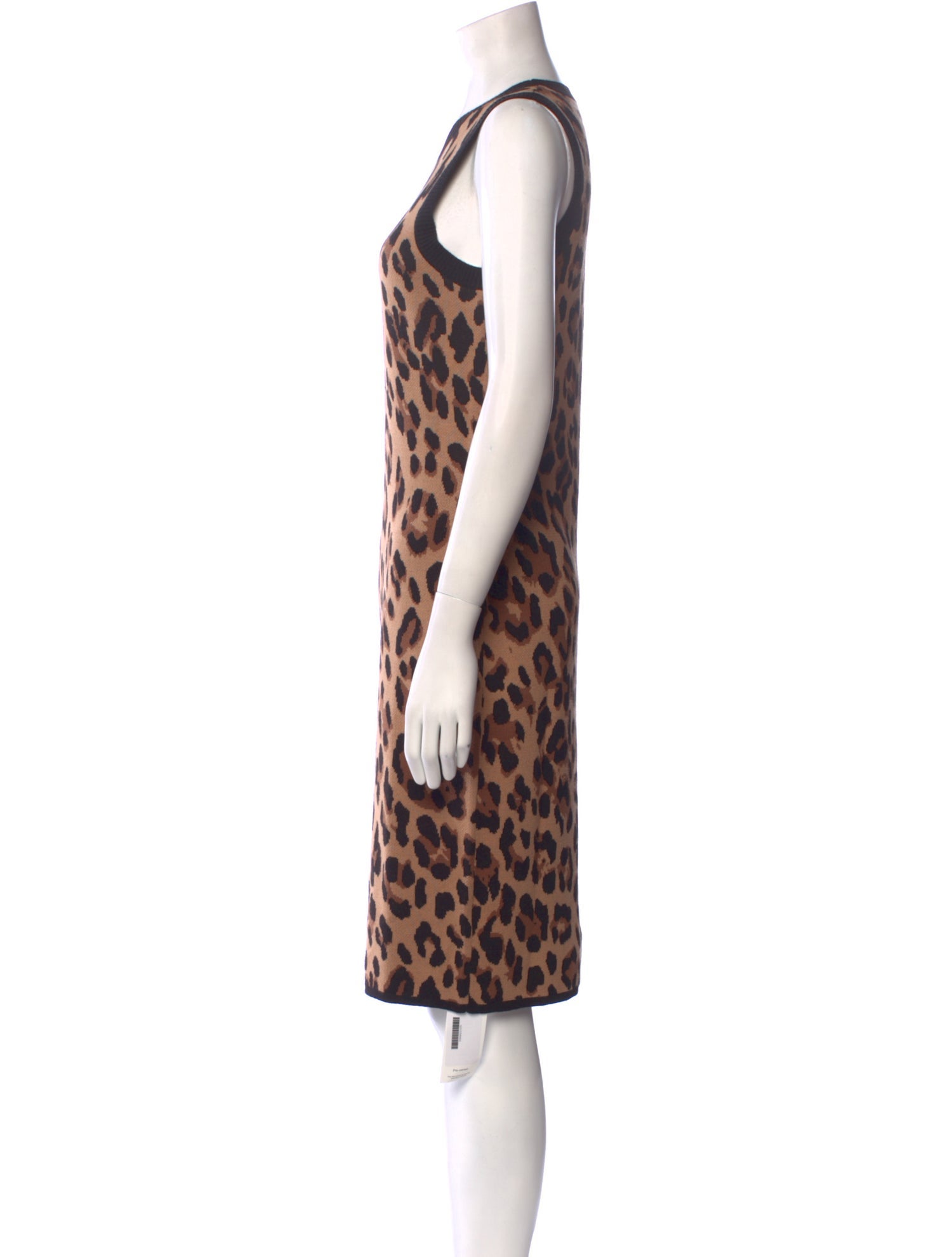 Minnie Rose Animal Print Knee-Length Dress w/ Tags