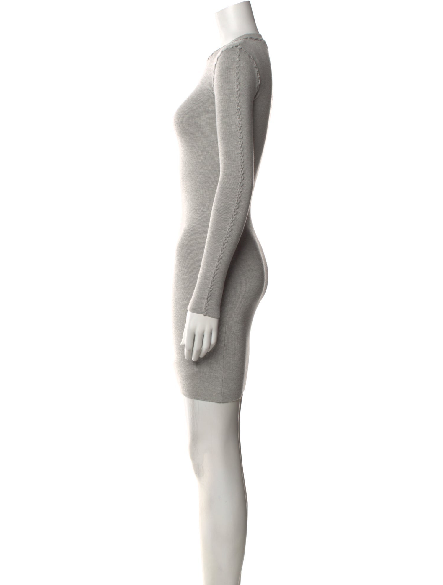 Minnie Rose Crew Neck Mini Dress