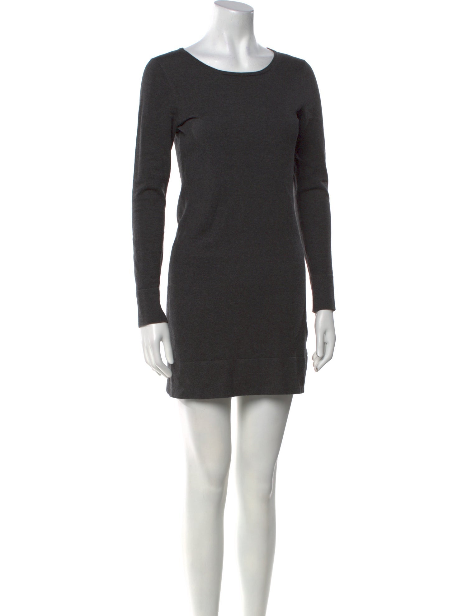 Minnie Rose Bateau Neckline Mini Dress