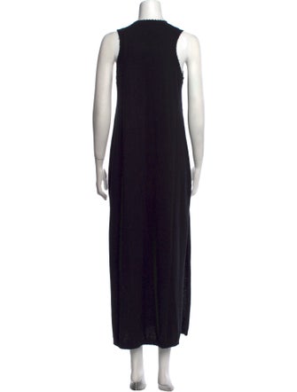 Minnie Rose Crew Neck Long Dress