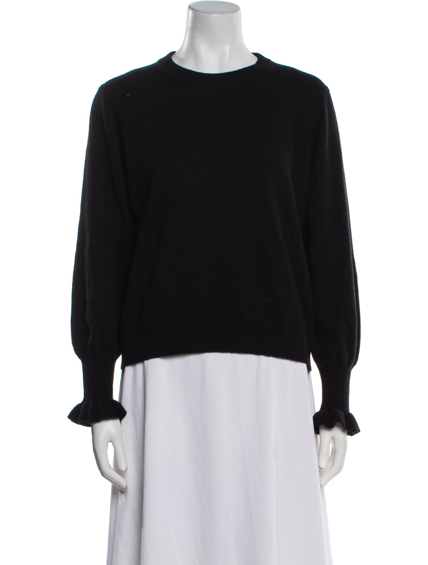 Minnie Rose Cashmere Crew Neck Sweater