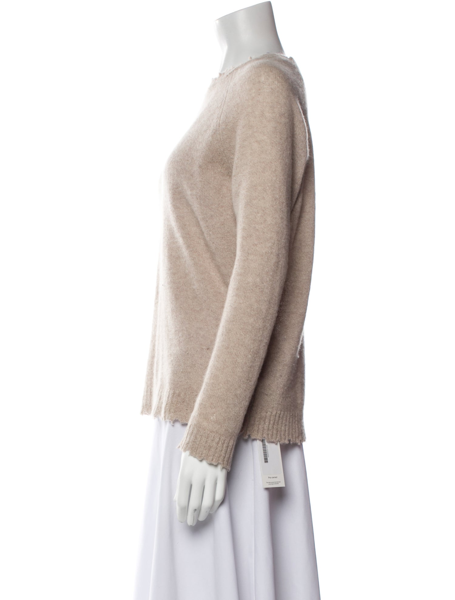 Minnie Rose Cashmere Crew Neck Sweater