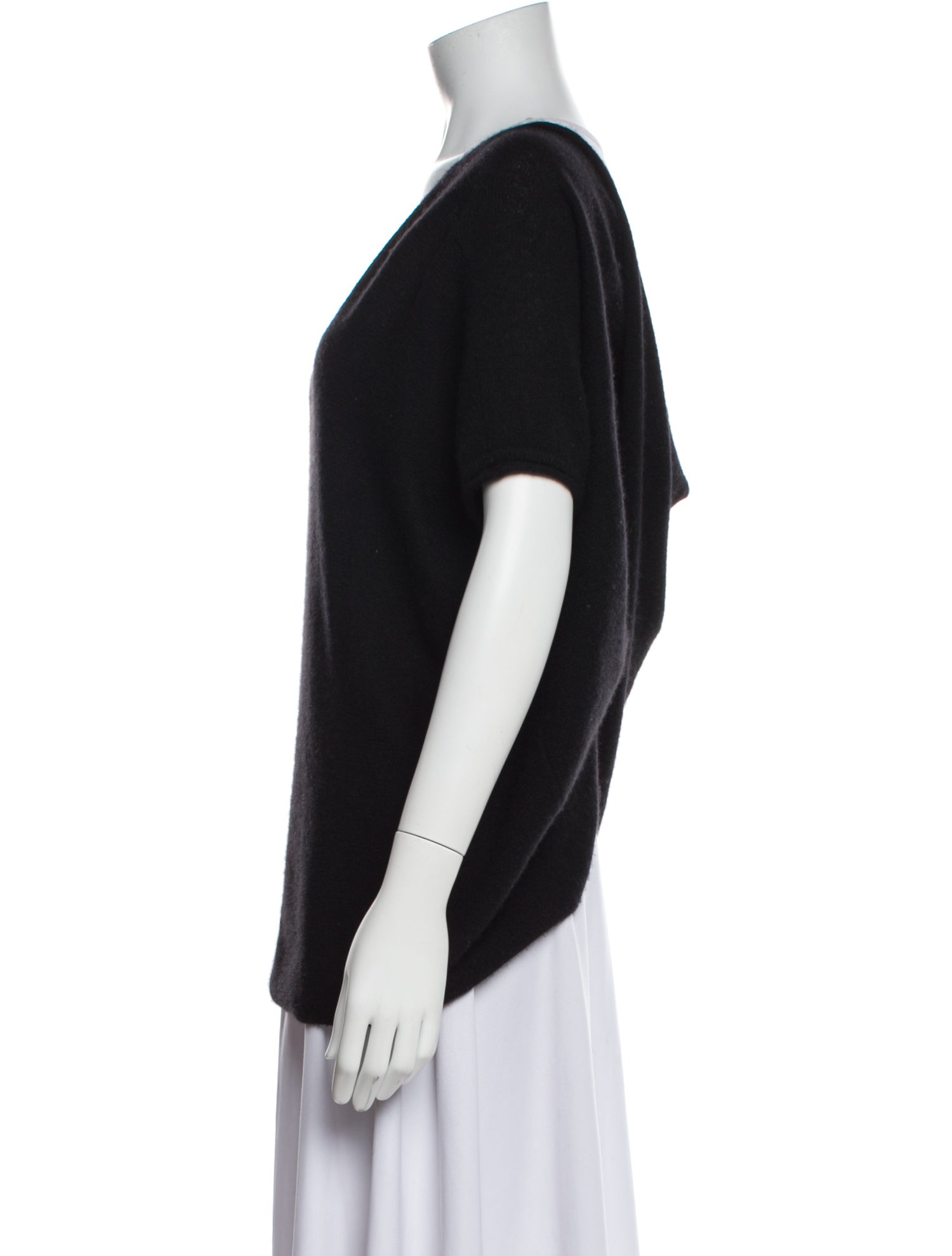 Minnie Rose Cashmere Scoop Neck Sweater