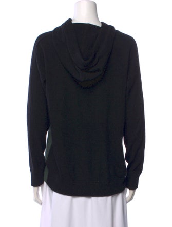 Minnie Rose Cashmere Colorblock Pattern Sweater