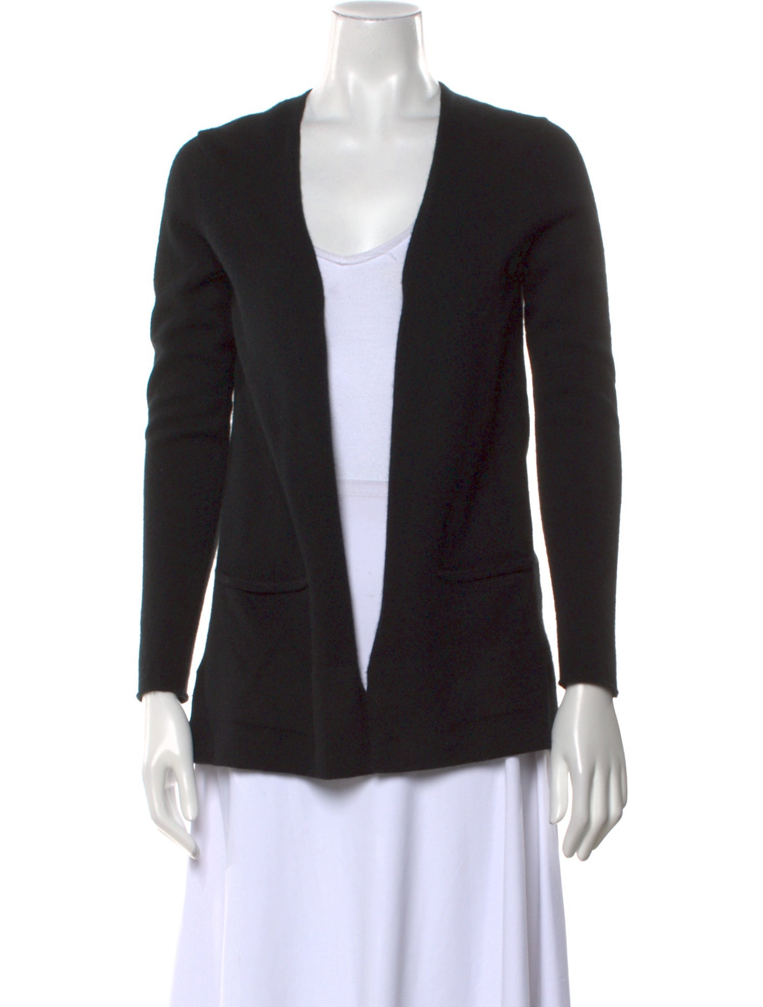 Minnie Rose Cashmere Open Front Sweater