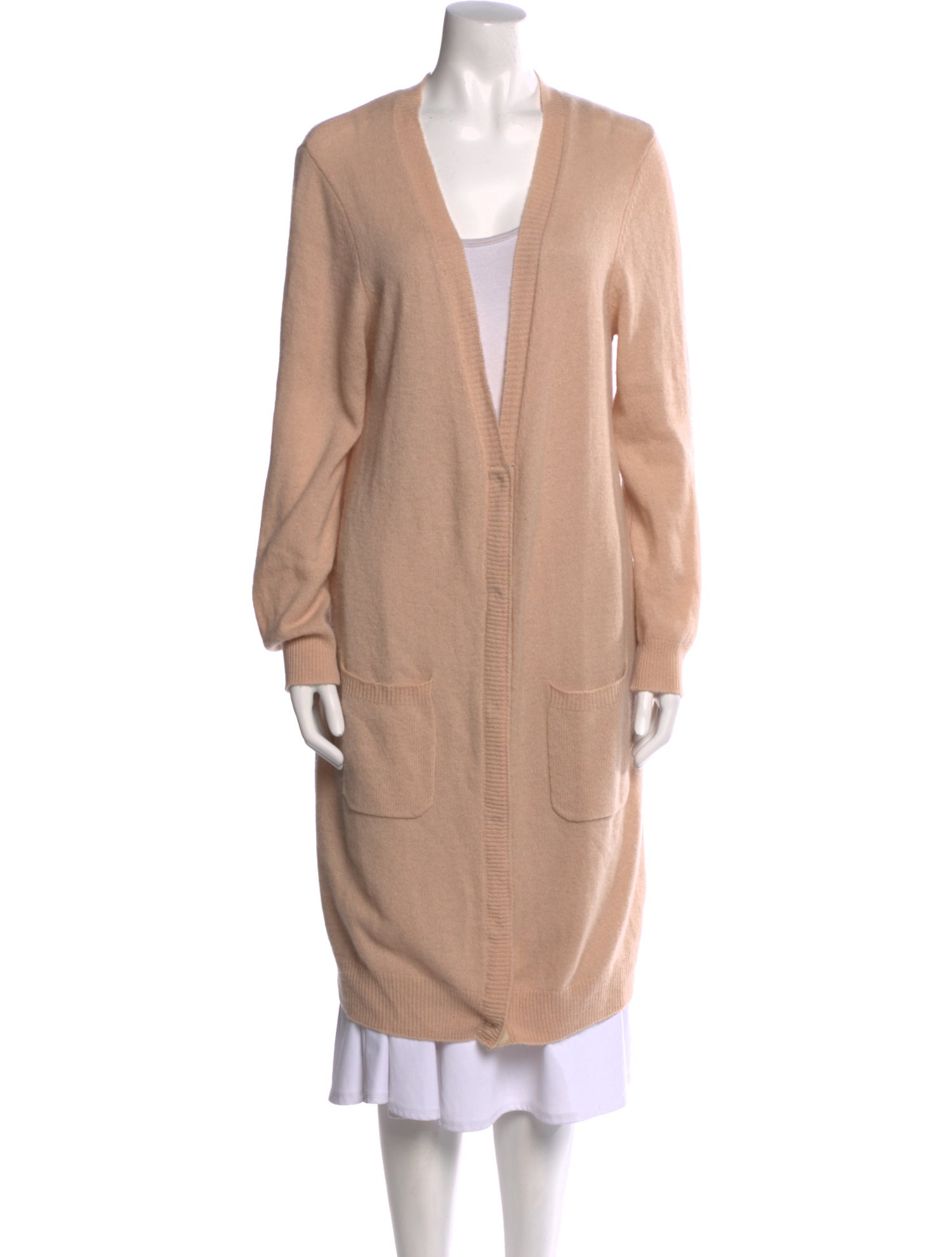 Minnie Rose Cashmere V-Neck Sweater