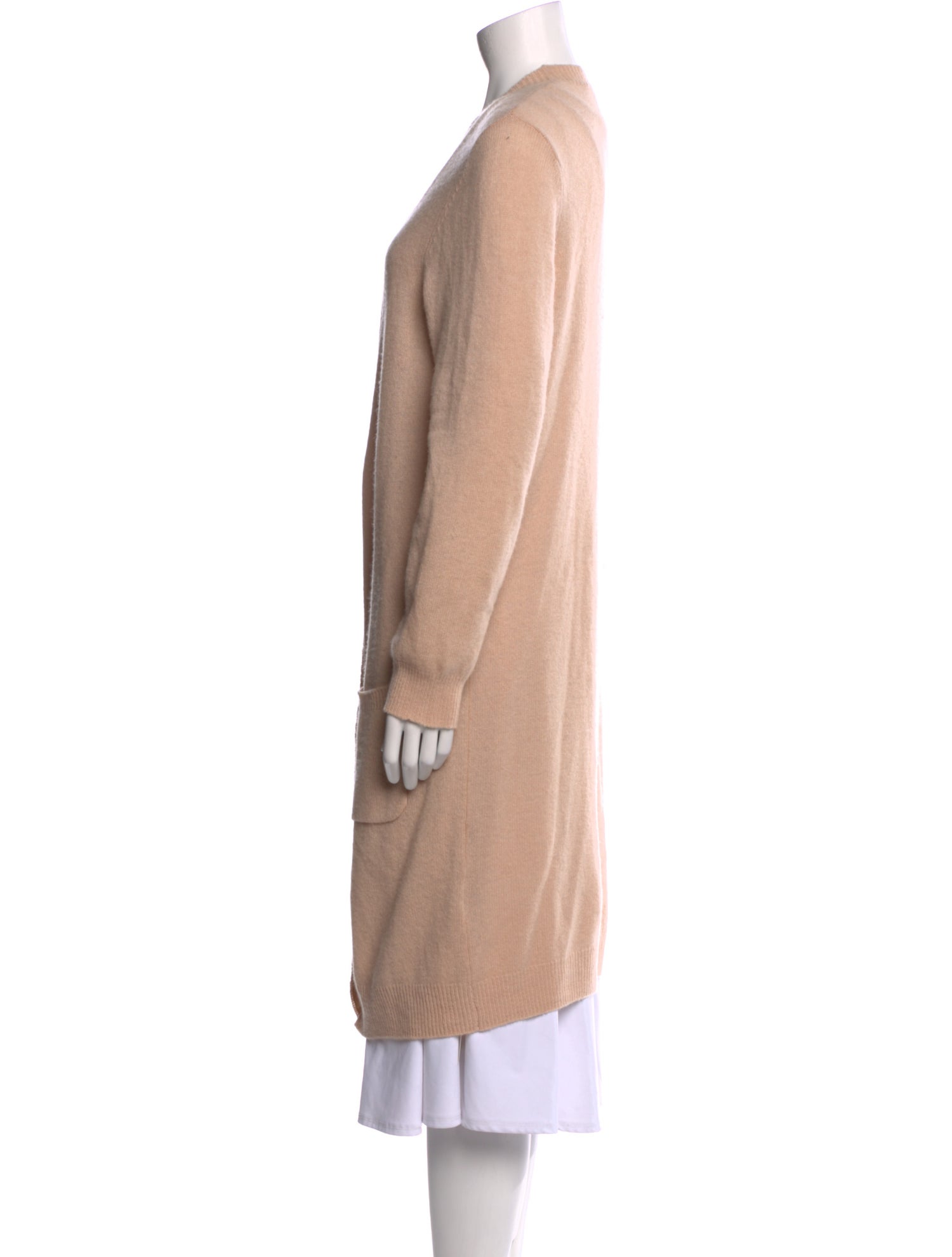 Minnie Rose Cashmere V-Neck Sweater