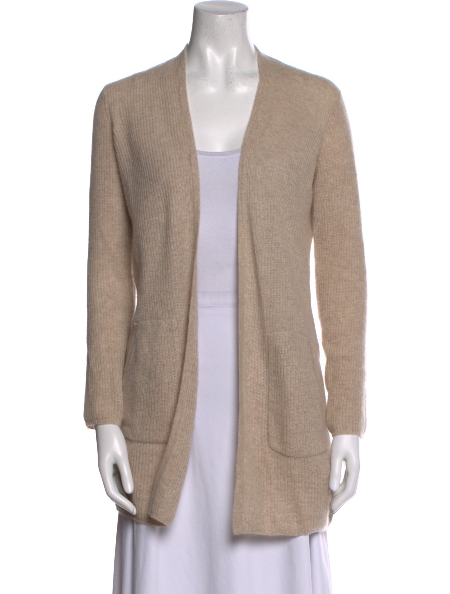 Minnie Rose Cashmere Open Front Sweater