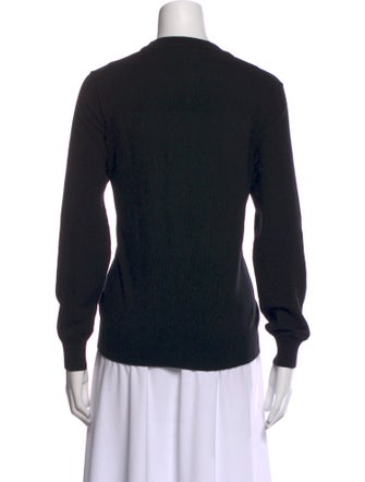 Minnie Rose Graphic Print Crew Neck Sweater