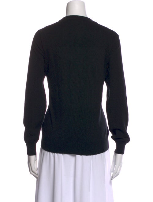 Minnie Rose Graphic Print Crew Neck Sweater