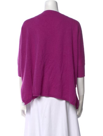 Minnie Rose Cashmere V-Neck Sweater