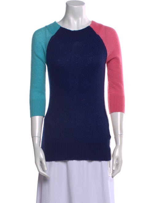 Minnie Rose Cashmere Crew Neck Sweater