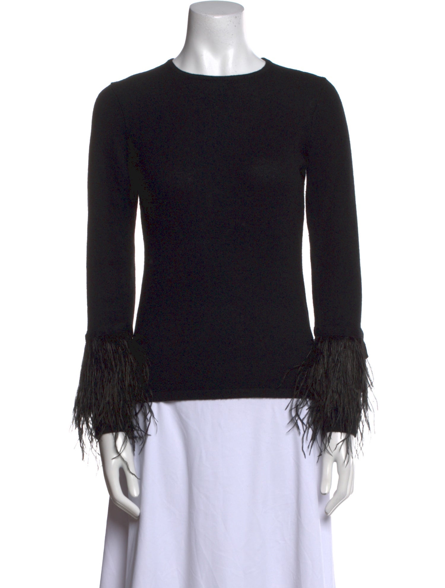 Minnie Rose Cashmere Crew Neck Sweater