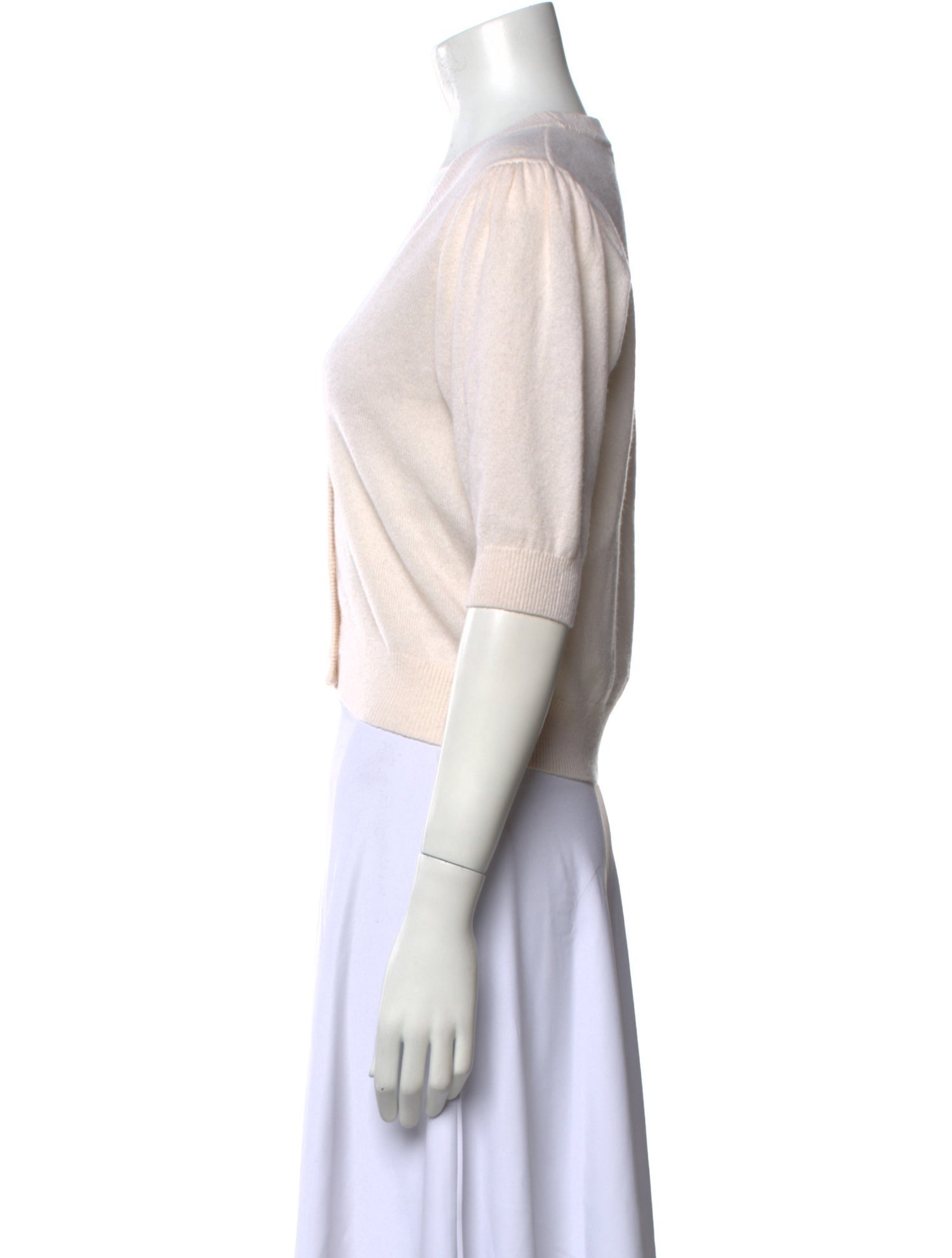 Minnie Rose Cashmere V-Neck Sweater