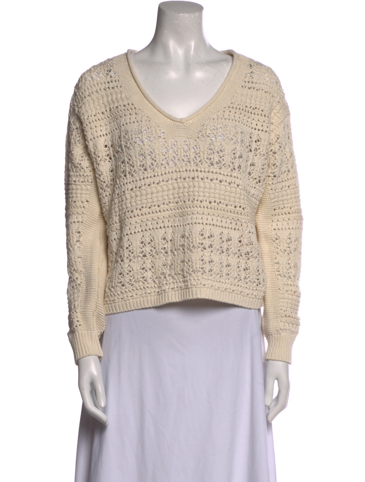 Minnie Rose V-Neck Sweater