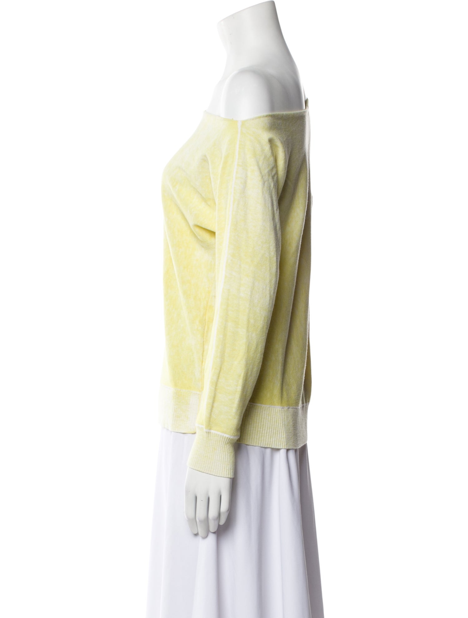 Minnie Rose Bateau Neckline Sweater