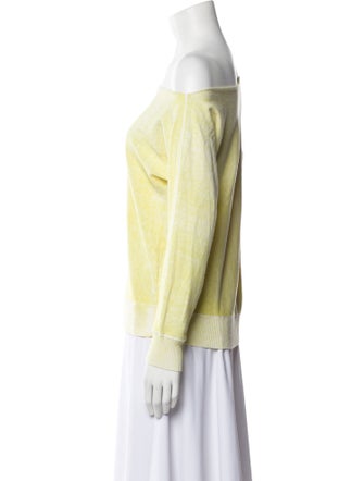 Minnie Rose Bateau Neckline Sweater