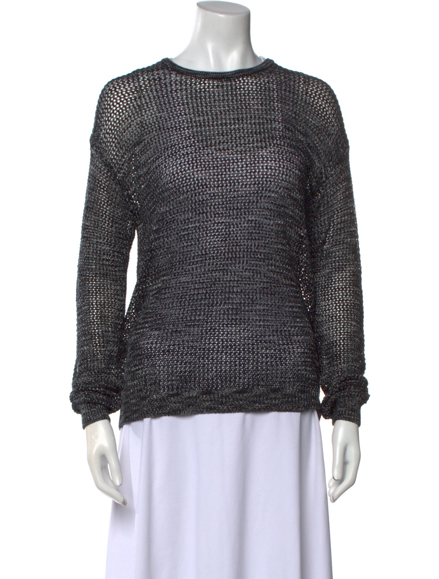 Minnie Rose Scoop Neck Sweater