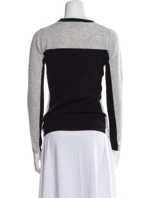 Minnie Rose Cashmere Graphic Print Sweater