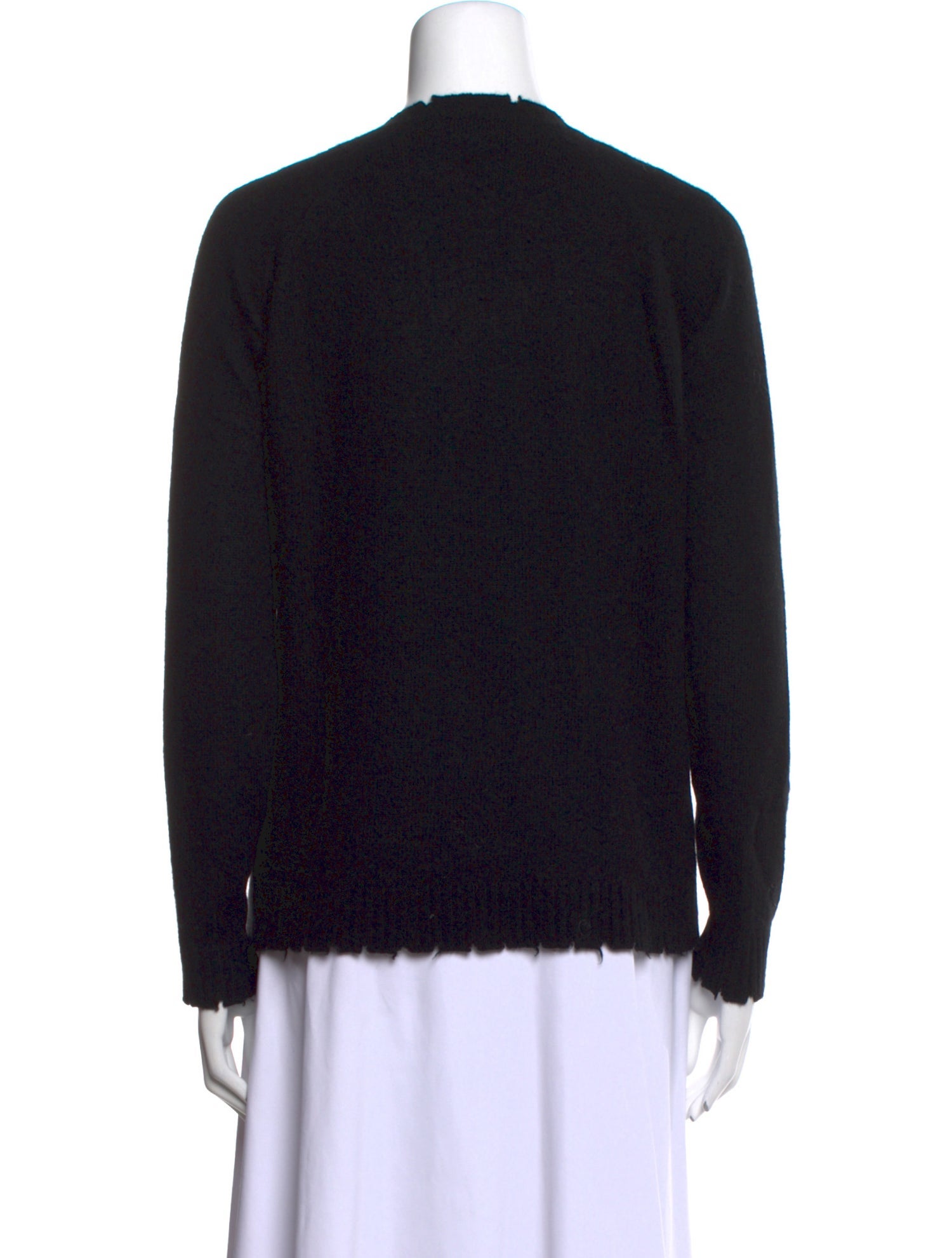 Minnie Rose Cashmere V-Neck Sweater