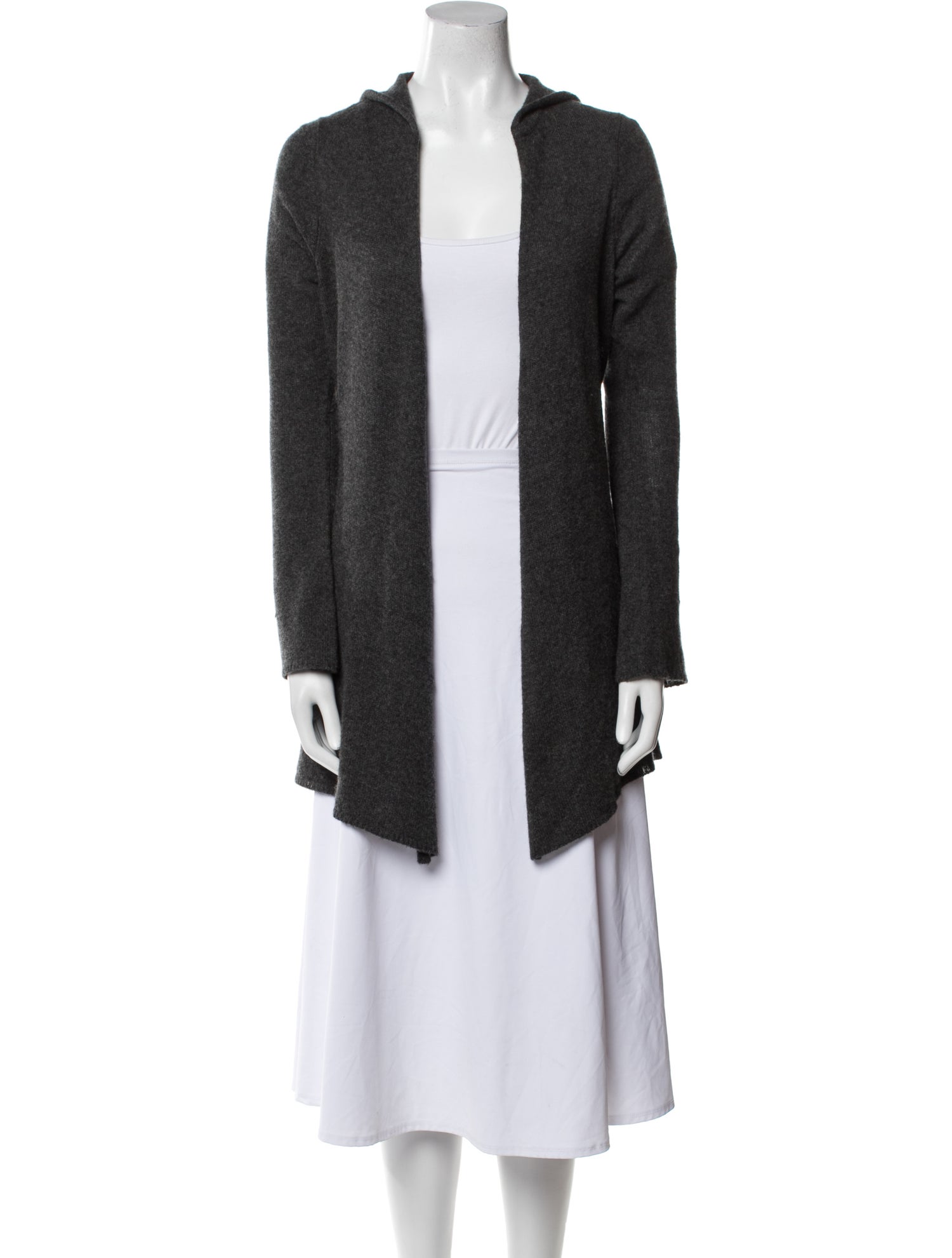 Minnie Rose Cashmere Open Front Sweater