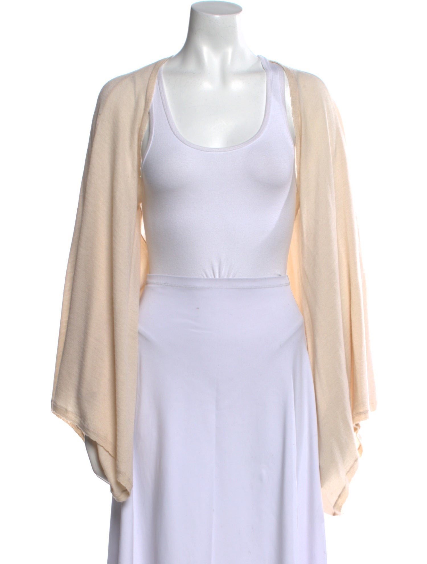 Minnie Rose Cashmere Open Front Sweater