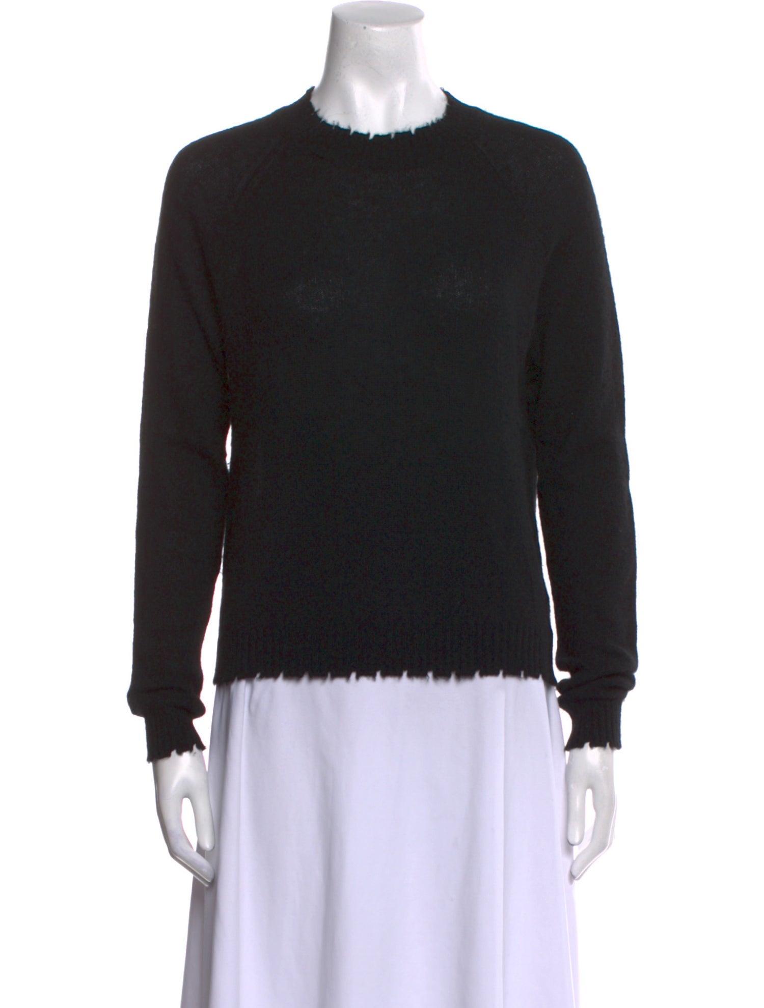 Minnie Rose Cashmere Crew Neck Sweater