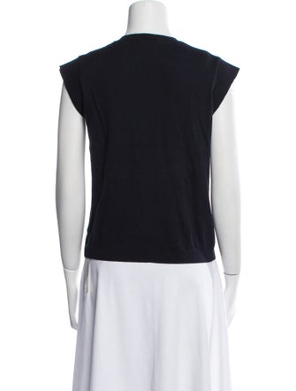 Minnie Rose Graphic Print Crew Neck Sweater