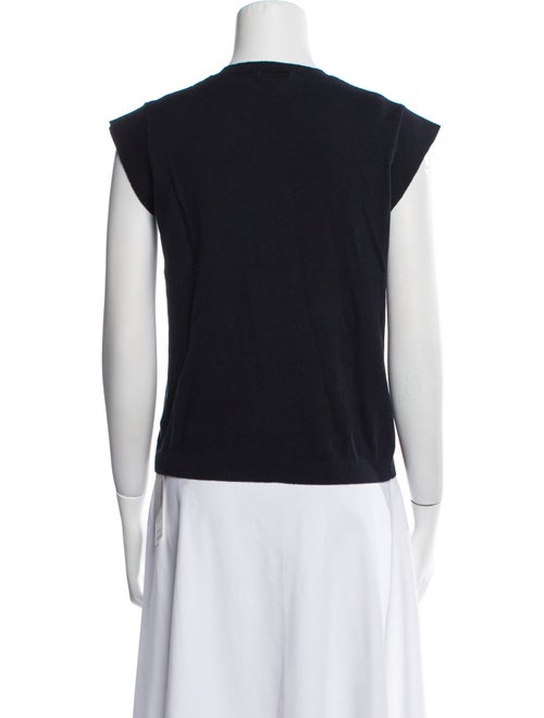 Minnie Rose Graphic Print Crew Neck Sweater