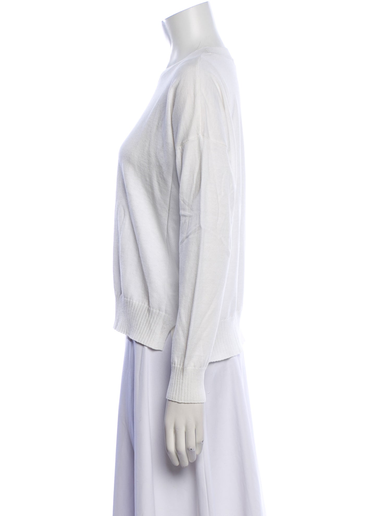 Minnie Rose Bateau Neckline Sweater