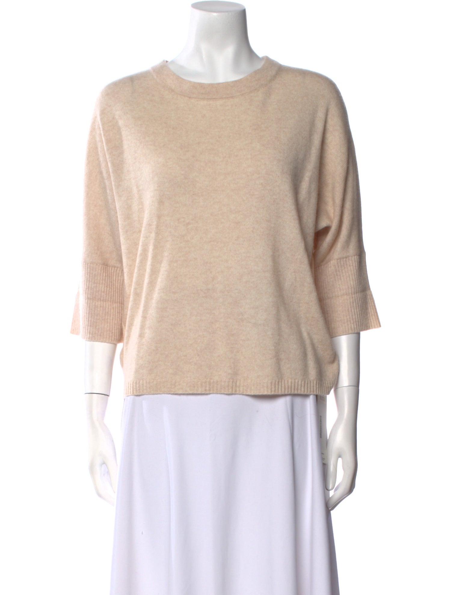 Minnie Rose Cashmere Scoop Neck Sweater