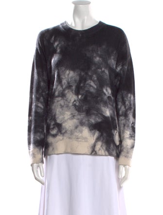 Minnie Rose Cashmere Tie-Dye Print Sweater