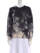 Minnie Rose Cashmere Tie-Dye Print Sweater