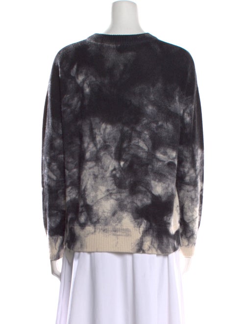 Minnie Rose Cashmere Tie-Dye Print Sweater