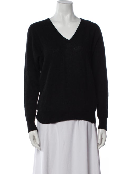 Minnie Rose Cashmere V-Neck Sweater