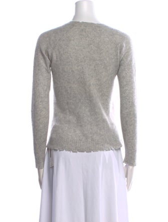 Minnie Rose Cashmere V-Neck Sweater
