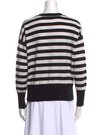 Minnie Rose Cashmere Striped Sweater