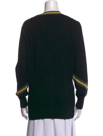 Minnie Rose Cashmere Striped Sweater