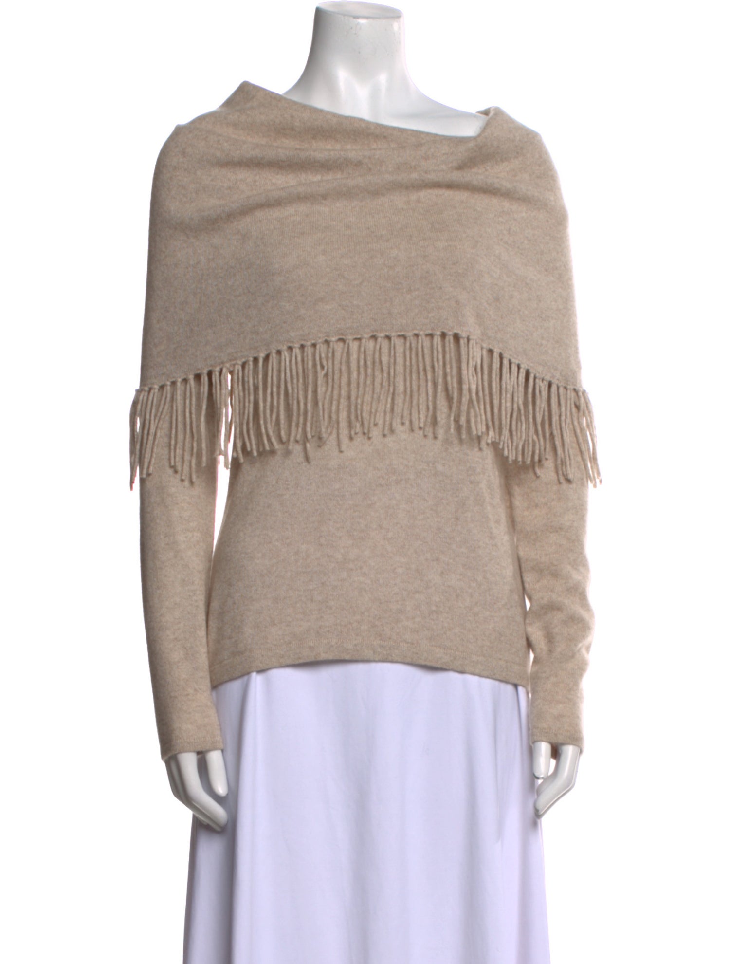 Minnie Rose Cashmere Cowl Neck Sweater